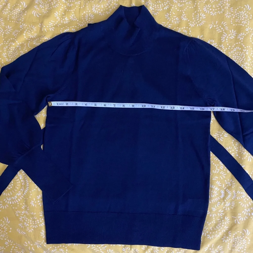 J.Crew tie-neck merino wool turtleneck sweater XS